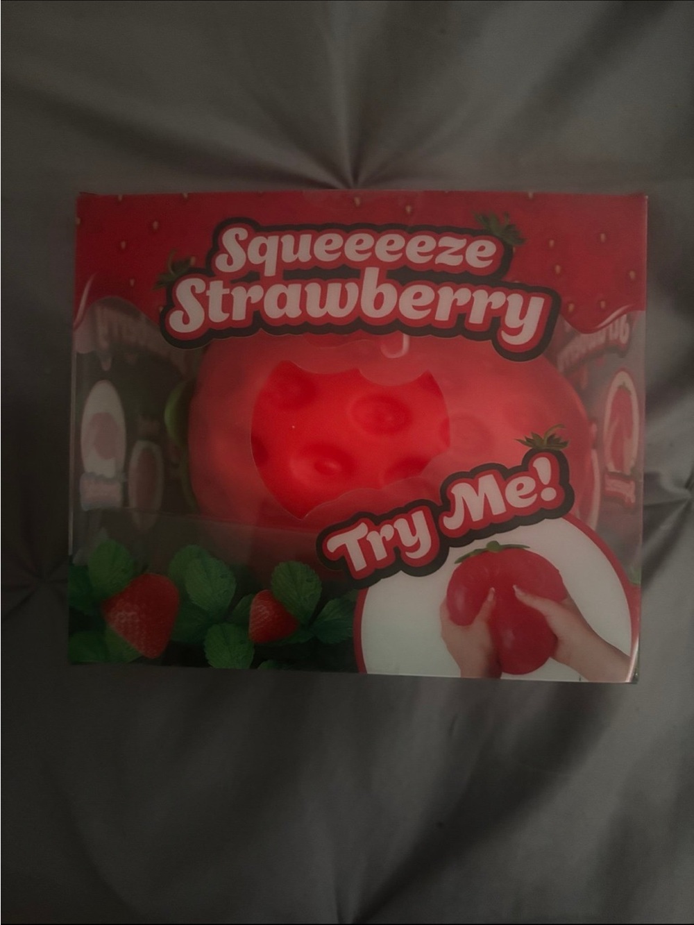 Strawberry Squishy– Red